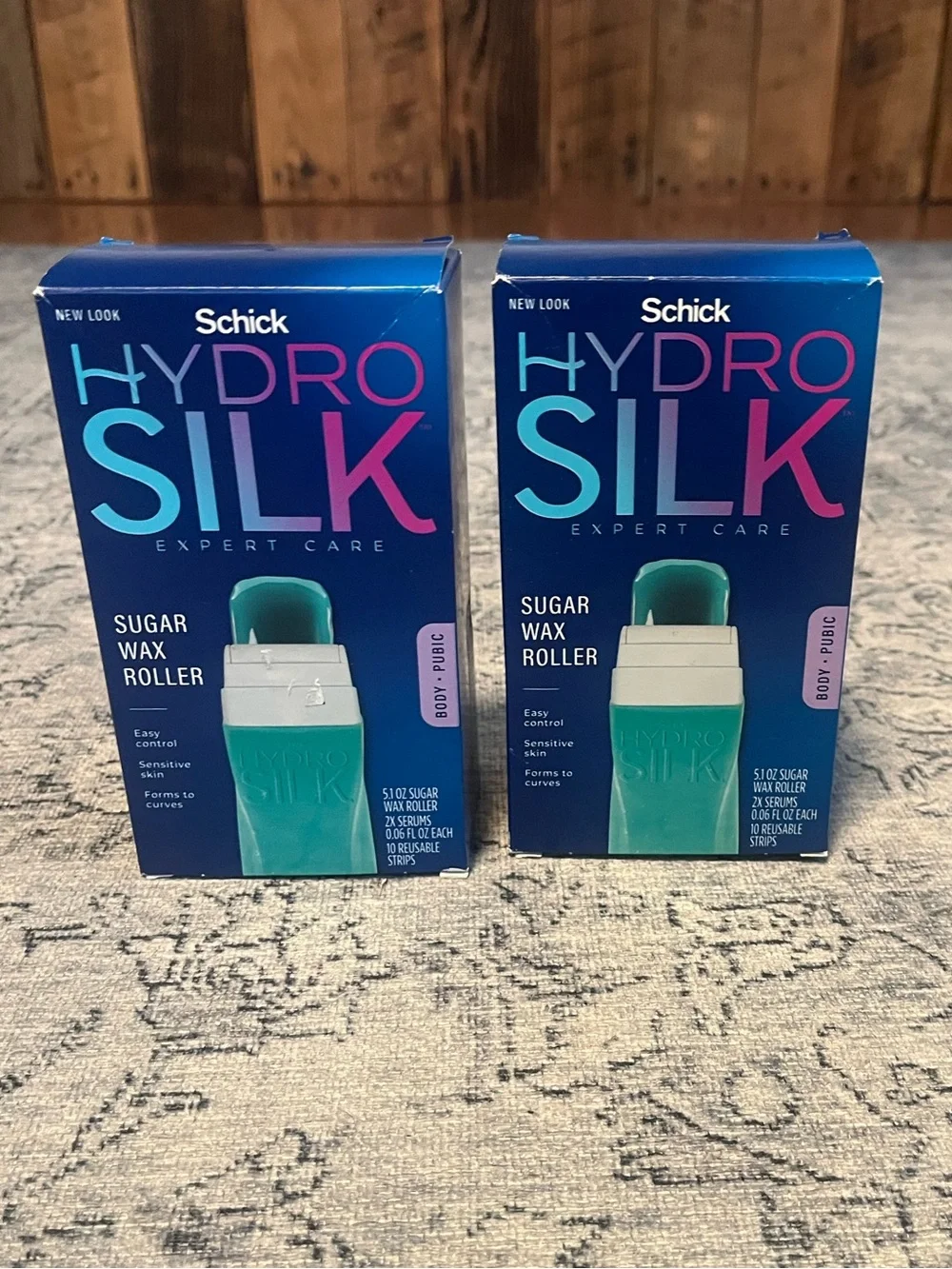 NWT Bundle of 2 Schick Hydrosilk sugar wax rollers